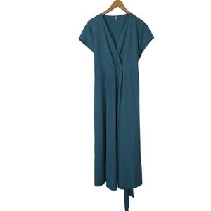 Halara Breezeful V Neck Short Sleeve Pocket Dress Size XL